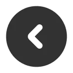 Chevron Left Circle SVG Icon